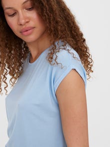 Vero Moda VMAVA T-Shirt -Cerulean - 10187159