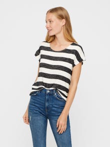 Vero Moda VMWIDE T-Shirt -Snow White - 10190017