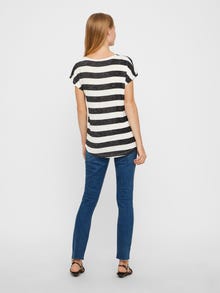 Vero Moda VMWIDE T-Shirt -Snow White - 10190017