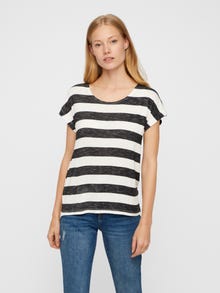 Vero Moda VMWIDE T-Shirt -Snow White - 10190017