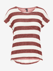 Vero Moda VMWIDE T-Shirt -Marsala - 10190017