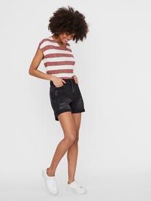 Vero Moda VMWIDE T-Shirt -Marsala - 10190017