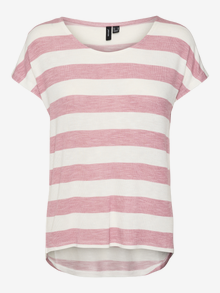 Vero Moda VMWIDE T-Shirt -Nostalgia Rose - 10190017