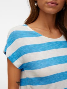 Vero Moda VMWIDE T-shirt -Ibiza Blue - 10190017