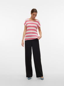 Vero Moda VMWIDE T-shirts -Raspberry Sorbet - 10190017