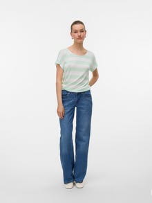 Vero Moda VMWIDE T-shirts -Birds Egg Green - 10190017