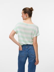 Vero Moda VMWIDE T-shirts -Birds Egg Green - 10190017