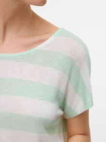 Vero Moda VMWIDE T-shirts -Birds Egg Green - 10190017
