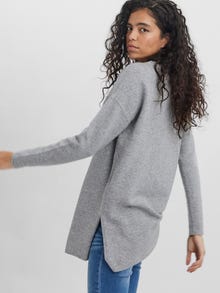 Vero Moda VMBRILLIANT Pullover -Light Grey Melange - 10192373
