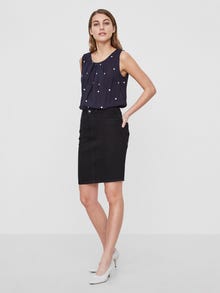Vero Moda VMHOT High waist Skirt -Black - 10193076