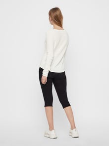 Vero Moda VMHOT Mid waist Slim Fit Jeans -Black - 10193077