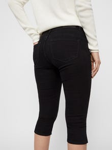 Vero Moda VMHOT Mittlere Taille Slim Fit Jeans -Black - 10193077