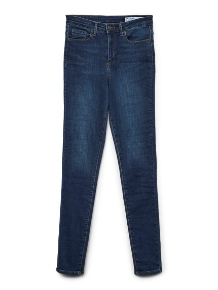 VERO MODA VMSOPHIA Skinny Jeans Hoge Taille Skinny Fit Jeans, Lichtblauw Denim, XXL VERO MODA VMSOPHIA Skinny Jeans Hoge Taille Skinny Fit Jeans, Lichtblauw Denim, XXL