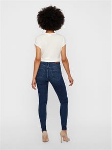 Vero Moda VMSOPHIA Hohe Taille Skinny Fit Jeans -Medium Blue Denim - 10193326
