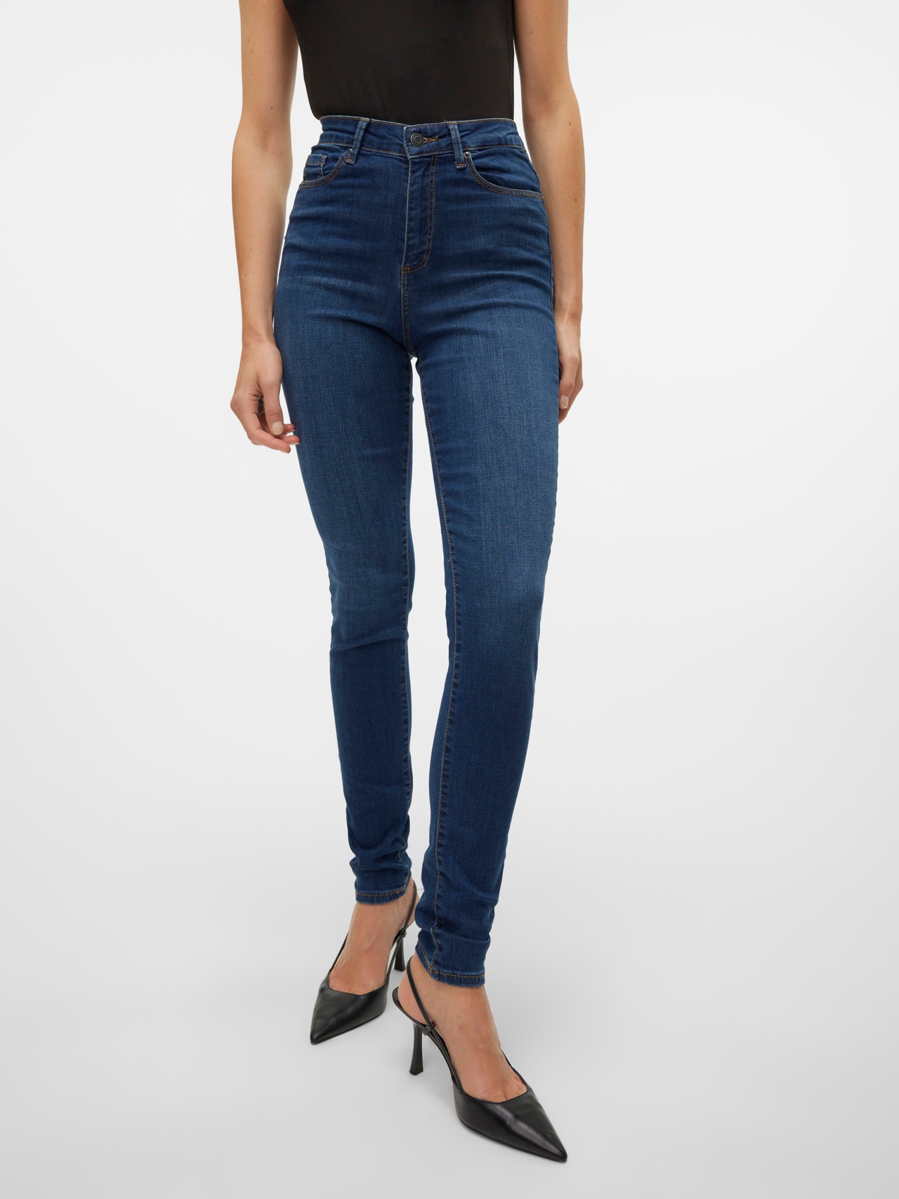 VMSOPHIA High rise Jeans | Blue | Vero Moda®