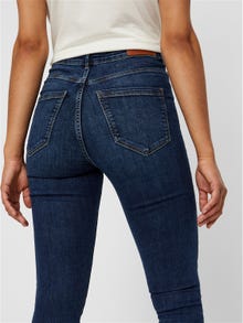 Vero Moda VMSOPHIA Hög midja Skinny Fit Jeans -Medium Blue Denim - 10193326