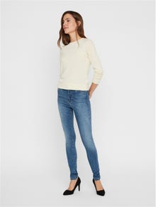 Vero Moda VMSOPHIA Wysoki stan Krój skinny Jeans -Light Blue Denim - 10193330