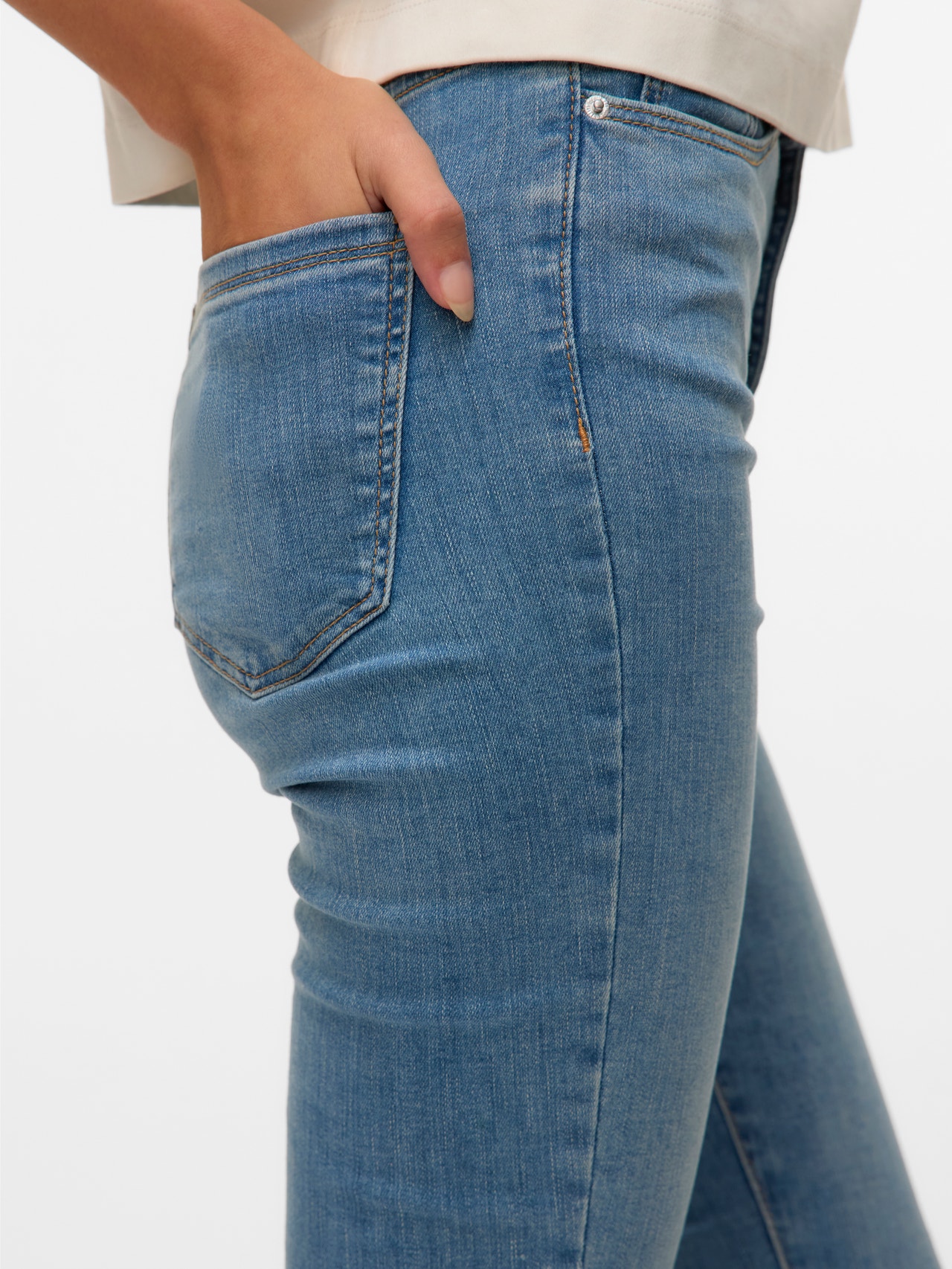 VERO MODA VMSOPHIA Skinny Jeans voor dames, hoge taille, skinny fit VERO MODA VMSOPHIA Skinny Jeans voor dames, hoge taille, skinny fit