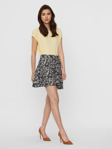 Vero Moda VMAVA T-shirts -Pale Banana - 10195724
