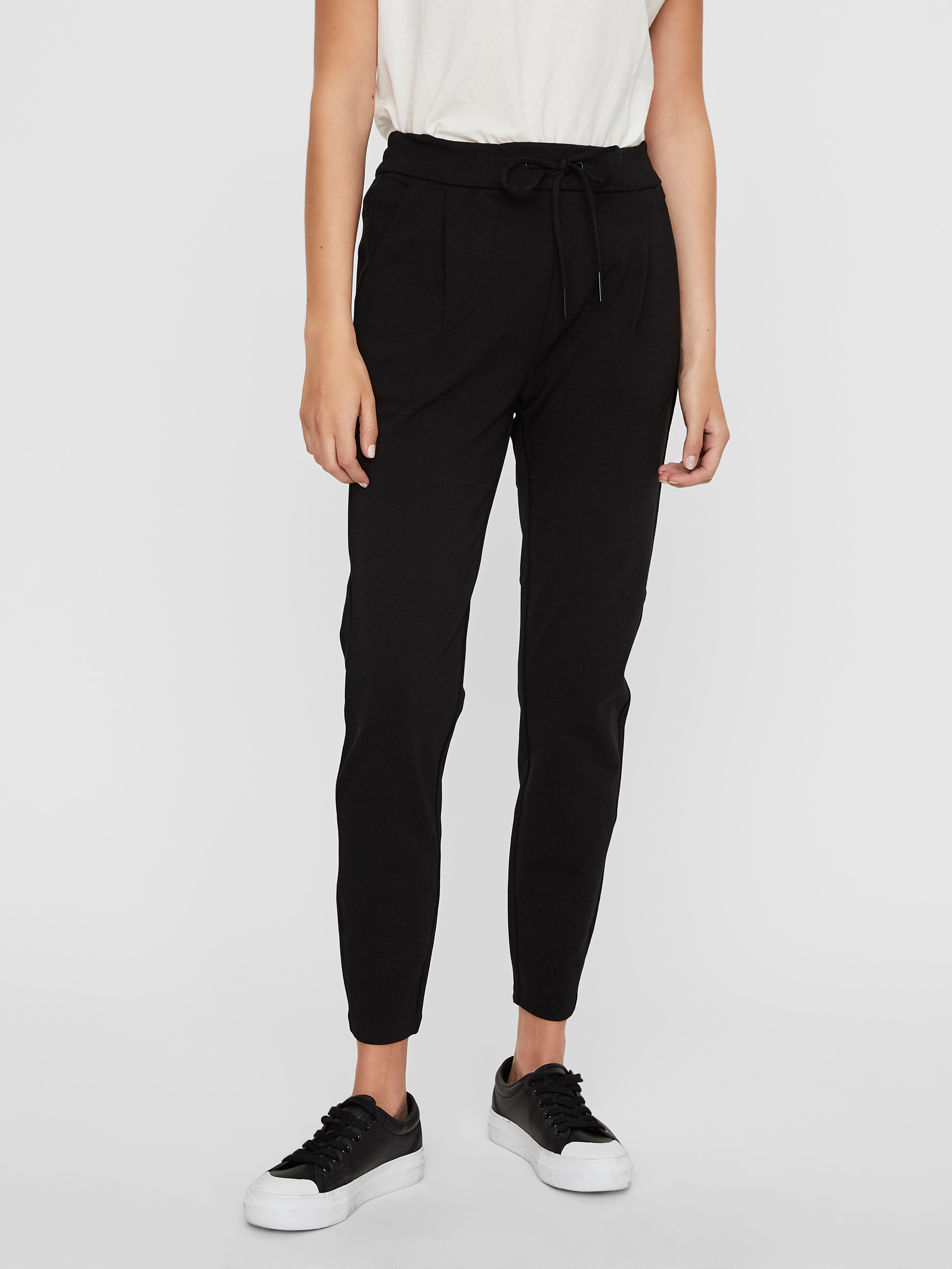VMEVA Mid waist | | Moda® Black Trousers Vero