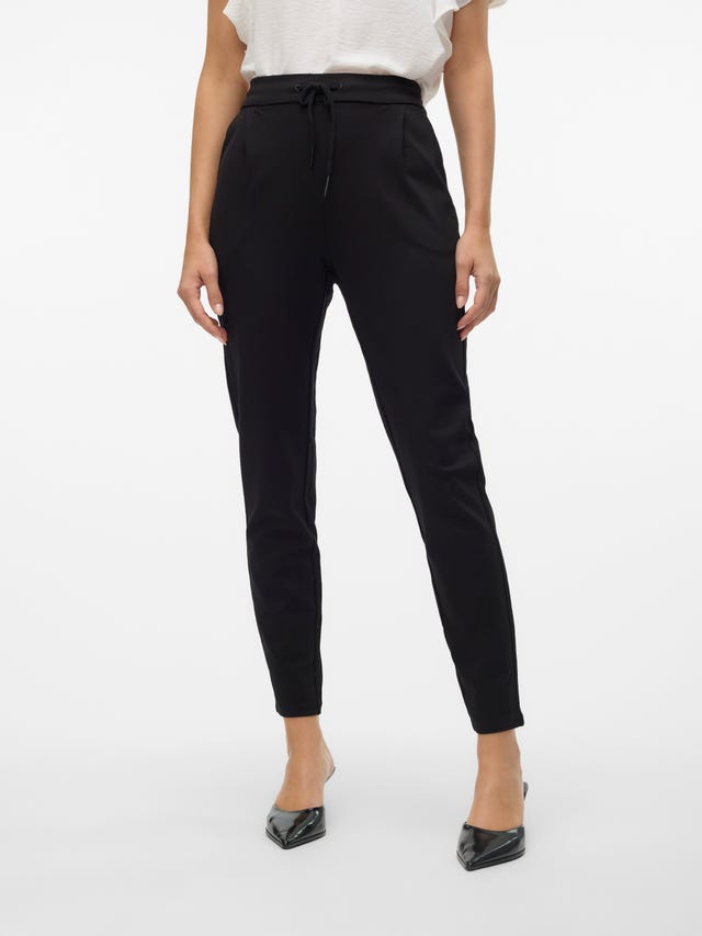 Vero Moda Paperbag trousers in black Vero Moda Paperbag trousers in black