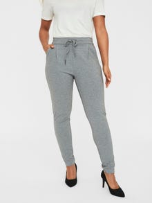 Vero Moda VMEVA Cintura média Calças -Medium Grey Melange - 10197909