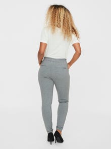 Vero Moda VMEVA Cintura média Calças -Medium Grey Melange - 10197909