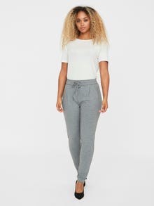 Vero Moda VMEVA Cintura média Calças -Medium Grey Melange - 10197909