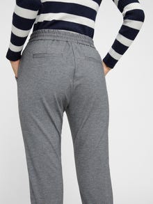 Vero Moda VMEVA Cintura média Calças -Medium Grey Melange - 10197909