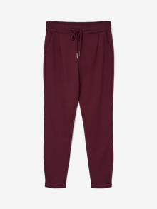 Vero Moda VMEVA Mid waist Trousers -Winetasting - 10197909