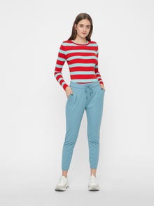 Vero Moda VMEVA Taille moyenne Pantalons -Smoke Blue - 10197909