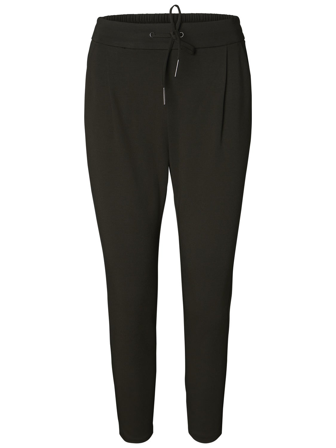 Vero Moda VMEVA MITTLERE TAILLE - Pantalon Classique - Black/noir