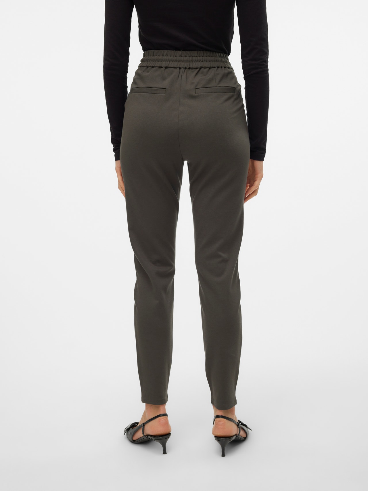 Vero Moda Vmeva Hr Loose Paperbag Check P Ga Noos Women's Trousers Vero Moda Vmeva Hr Loose Paperbag Check P Ga Noos Women's Trousers