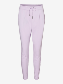 Vero Moda VMEVA Mid waist Trousers -Lavendula - 10197909