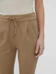 Vero Moda VMEVA Middels høy midje Bukser -Sepia Tint - 10197909