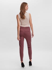 Vero Moda VMEVA Mid waist Broek -Rose Brown - 10197909