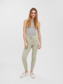 Vero Moda VMEVA Normaali vyötärö Housut -Desert Sage - 10197909