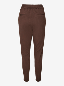 Vero Moda VMEVA Mid waist Trousers -Coffee Bean - 10197909