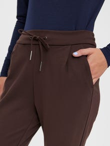 Vero Moda VMEVA Mid waist Trousers -Coffee Bean - 10197909