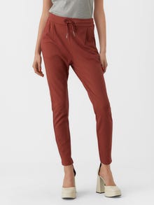 Vero Moda VMEVA Mid waist Trousers -Henna - 10197909