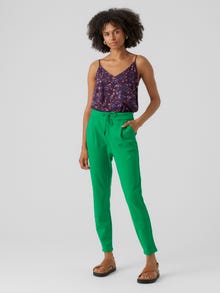 Vero Moda VMEVA Mid waist Broek -Bright Green - 10197909