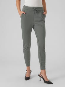Vero Moda VMEVA Mittlere Taille Hose -Dark Forest - 10197909