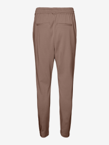 Vero Moda VMEVA Middels høy midje Bukser -Brown Lentil - 10197909