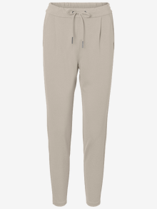 Vero Moda VMEVA Middels høy midje Bukser -Silver Lining - 10197909