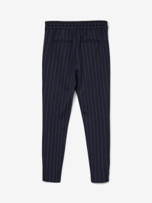 Vero Moda VMEVA Mid waist Trousers -Navy Blazer - 10197909