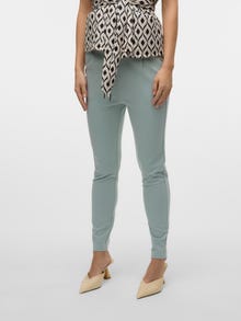 Vero Moda VMEVA Mittlere Taille Hose -Gray Mist - 10197909