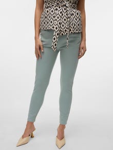Vero Moda VMEVA Mittlere Taille Hose -Gray Mist - 10197909