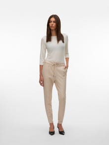 Vero Moda VMEVA Mittlere Taille Hose -Pumice Stone - 10197909