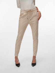 Vero Moda VMEVA Mittlere Taille Hose -Pumice Stone - 10197909