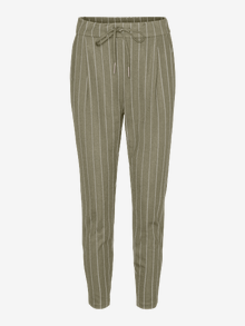 Vero Moda VMEVA Mid waist Trousers -Mermaid - 10197909